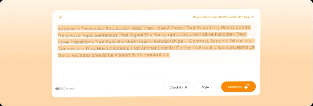Step 5: Add your personal input