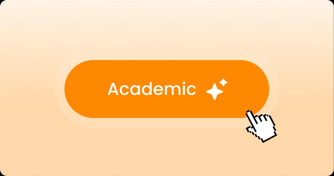 Step 1: Select Academic mode