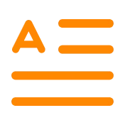 Paragraph rhythm variation icon