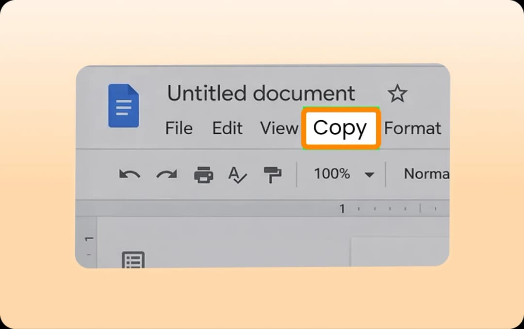 Paso 1: Copia tu texto desde Google Docs.