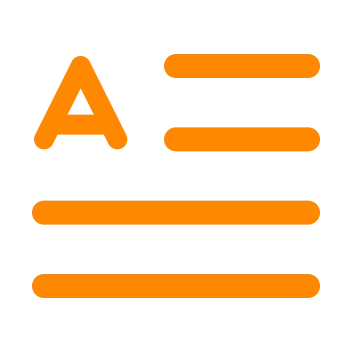 Organización altamente estructurada icon